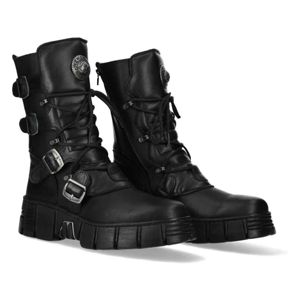 New Rock - MWALL373S7 Bottes de plateforme - Noir Product image